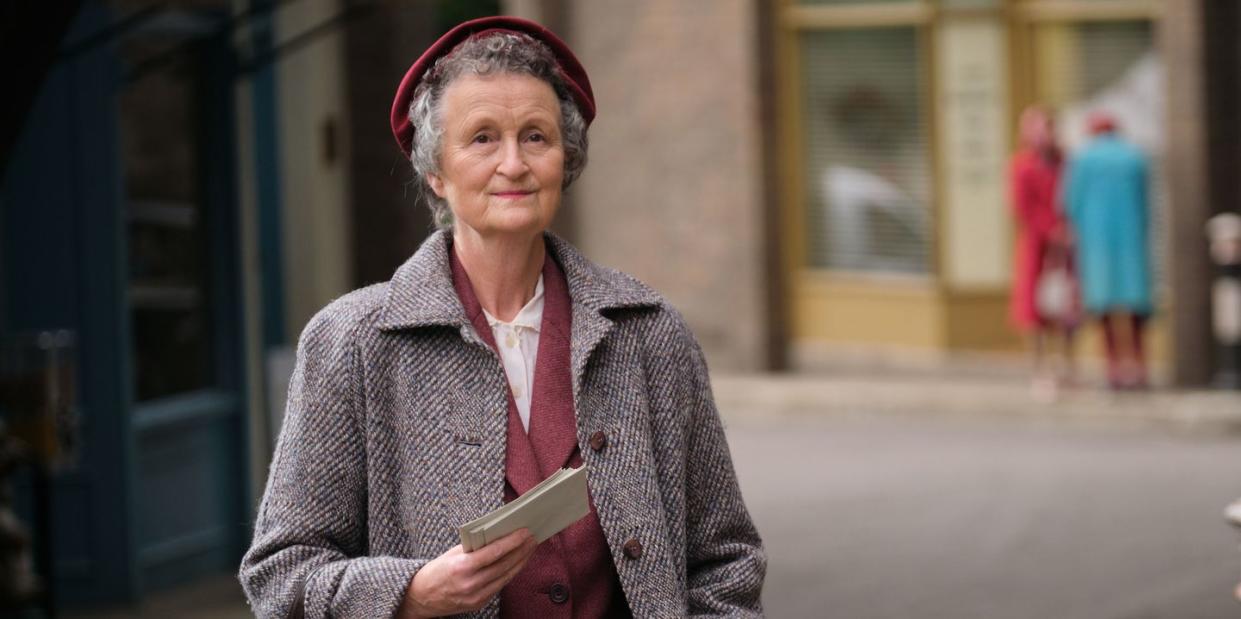 georgie glen as miss higgins, call the midwife, season 11