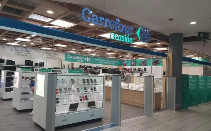 El primer establecimiento de Carrefour Ocasión en España. Fotografía de DR vía Le Petit Journal.