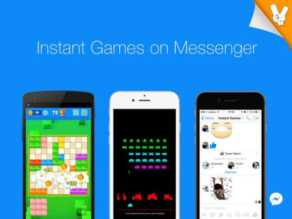 Instant games on messenger services could threaten the app stores.
