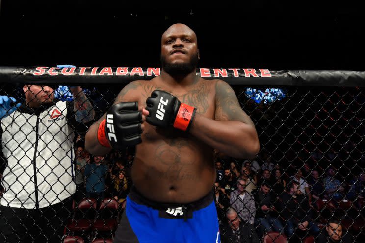 Derrick Lewis is on a six-fight win streak and is ranked sixth among UFC heavyweights. (Getty)