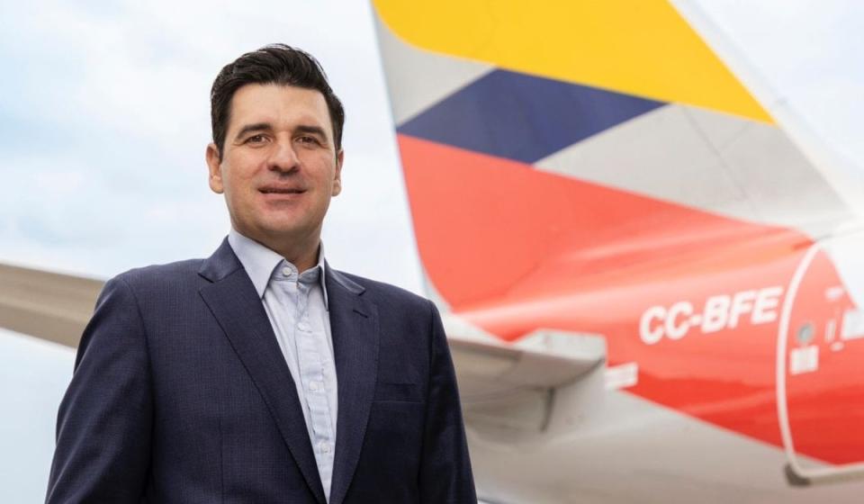 Santiago Álvarez, director ejecutivo de Latam Airlines Colombia. Imagen: Cortesía Latam.