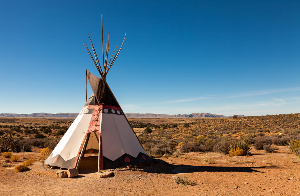 Une nuit dans un Tipi ? C'est dans l'Aisne que ça se passe (Photo : Getty Images)