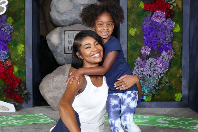 <p>Monica Schipper/Getty </p> Gabrielle Union and Kaavia Union Wade on Sept. 14, 2023, in Garden Grove, California