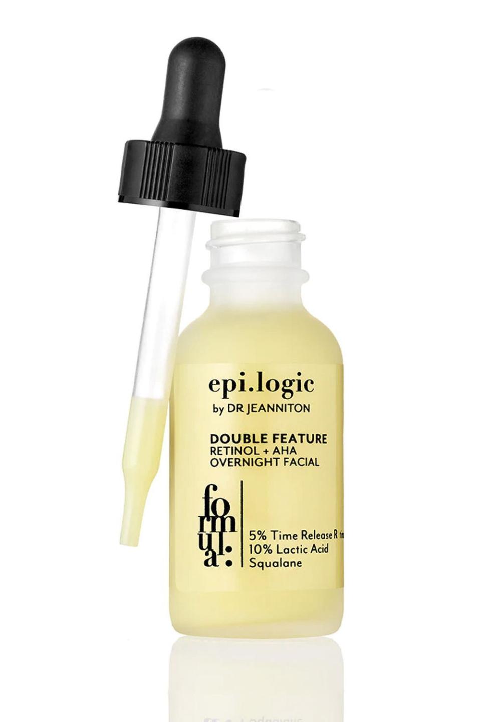 15) Epi.Logic By Dr. Jeanniton Double Feature Retinol + AHA Overnight Facial