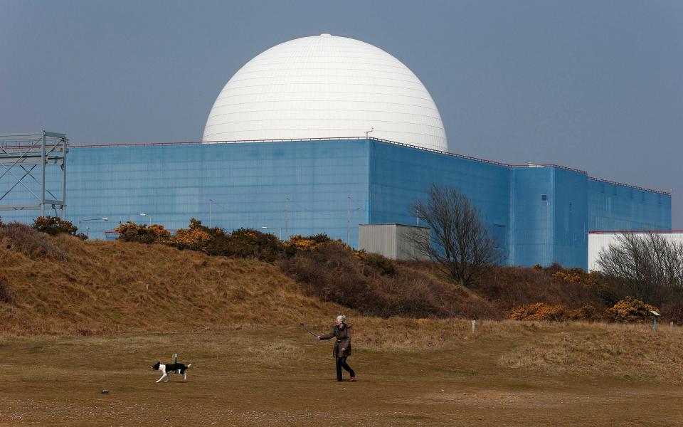The Sizewell B nuclear power station in Suffolk - Reuters