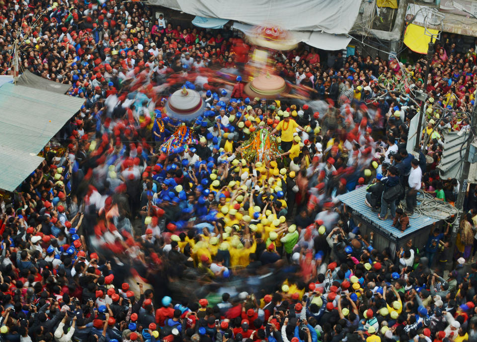 Pahchare Chariot Festival in Kathmandu