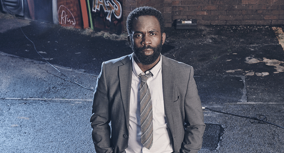 Jimmy Akingbola stars in 'The Tower'. (ITV)