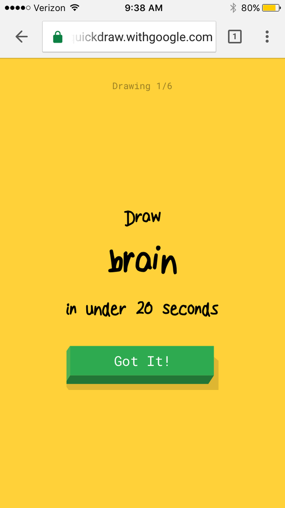 Google Quick, Draw! is a fun new game for the A.I. Experiment