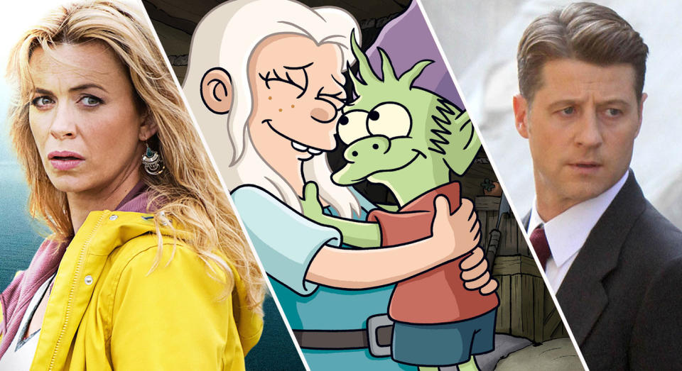 The Missing, Disenchantment and Gotham are all available to stream this weekend.