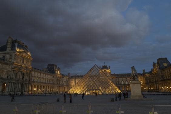 The Louvre Museum was closed until further notice on 13 March (Getty Images)