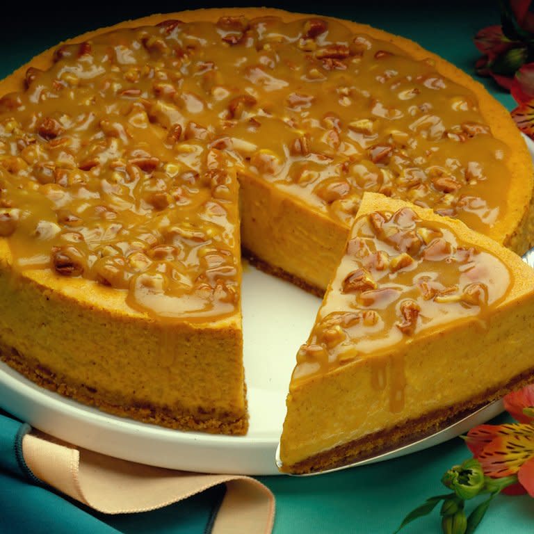 Almond Praline Cheesecake