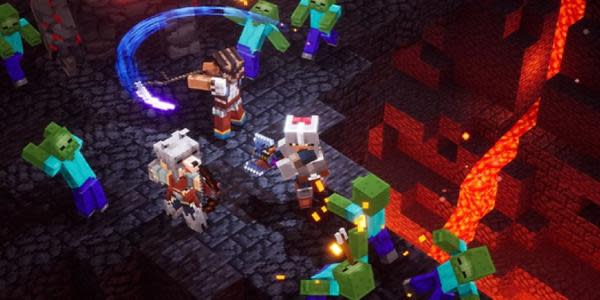 Ya puedes precargar Minecraft Dungeons en PC 