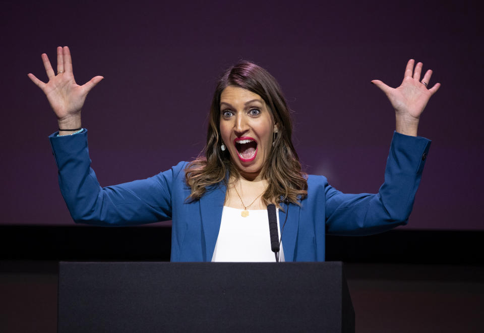 Labour party candidate Dr Rosena Allin-Khan during the Labour leadership hustings at the SEC centre, Glasgow. (Photo by Jane Barlow/PA Images via Getty Images)