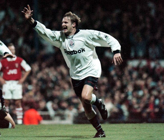 John McGinlay was one of Bolton's finest goalscorers 