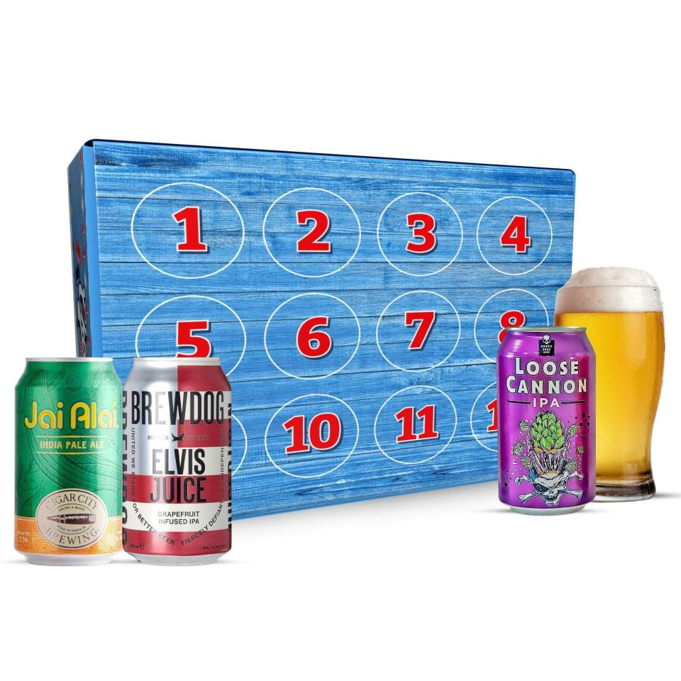 <p><a href="https://go.redirectingat.com?id=74968X1596630&url=https%3A%2F%2Fwww.givethembeer.com%2Fproducts%2Fipa-advent-calendar&sref=https%3A%2F%2Fwww.goodhousekeeping.com%2Fholidays%2Fchristmas-ideas%2Fg4911%2Fchristmas-advent-calendar%2F" rel="nofollow noopener" target="_blank" data-ylk="slk:Shop Now;elm:context_link;itc:0;sec:content-canvas" class="link ">Shop Now</a></p><p>IPA Advent Calendar</p><p>GiveThemBeer.com</p><p>$79.00</p><span class="copyright">Give Them Beer</span>