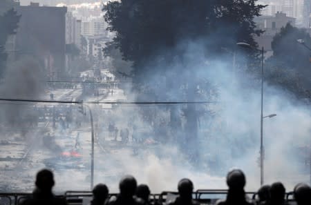 Protest against Ecuador's President Moreno's austerity measures in Quito