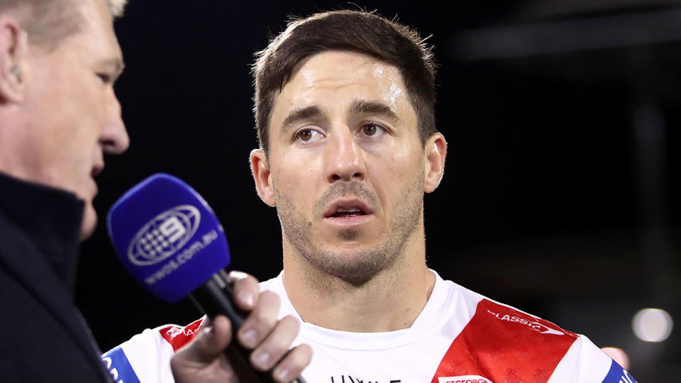 Seen here, Dragons captain Ben Hunt.