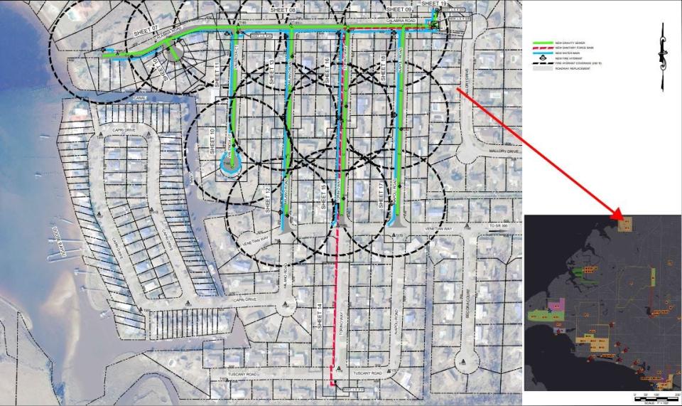 Panama City Commissioners approved engineering and construction firms for a massive project to repair faulty infrastructure in the Venetian Villa area.