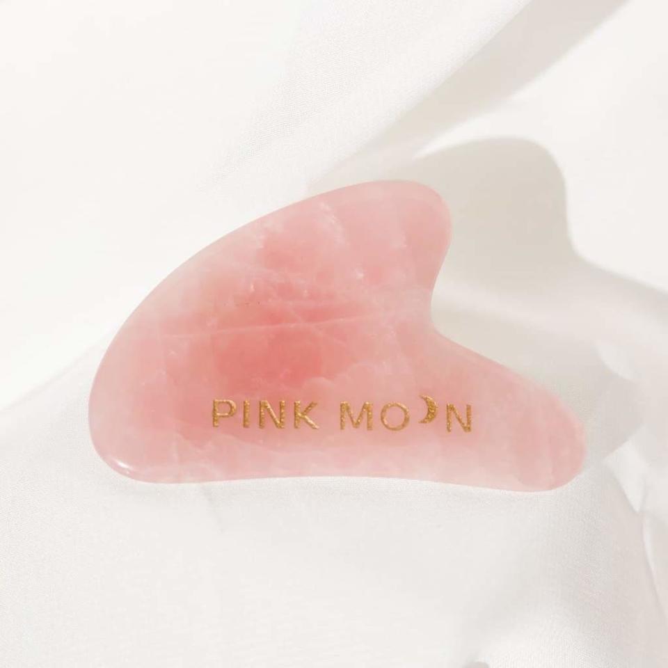 Pink Moon Rose Quartz Gua Sha Facial Tool ('Multiple' Murder Victims Found in Calif. Home / 'Multiple' Murder Victims Found in Calif. Home)