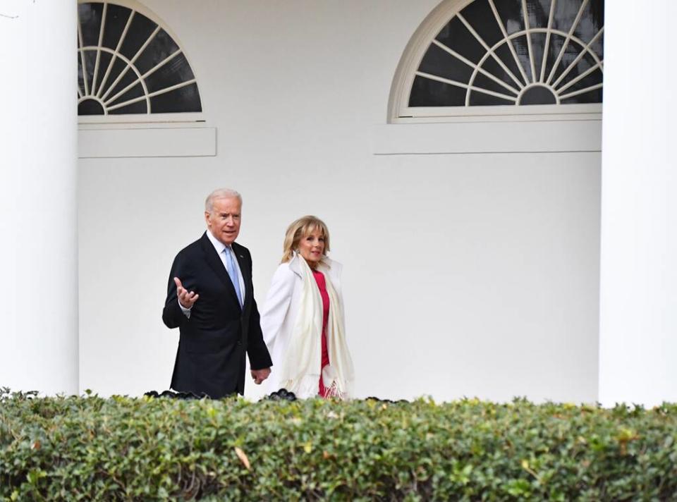 Joe Biden, Jill Biden, 2017