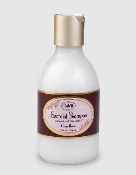 SABON以色列綠玫瑰經典洗髮乳含有3種珍貴植萃，號稱可以讓秀髮健康、保濕亮澤。