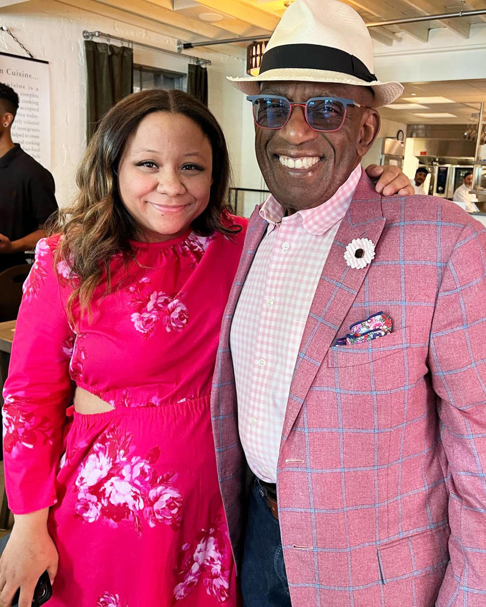 Al Roker and his daughter. (@alroker via Instagram)