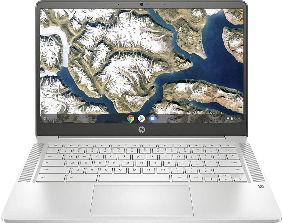HP Chromebook 14'' Laptop. Image via Amazon.