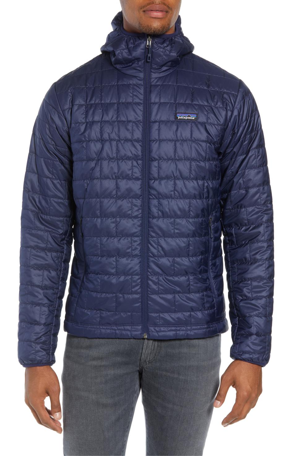 Patagonia Nano Puff® Hooded Jacket. Image via Nordstrom.