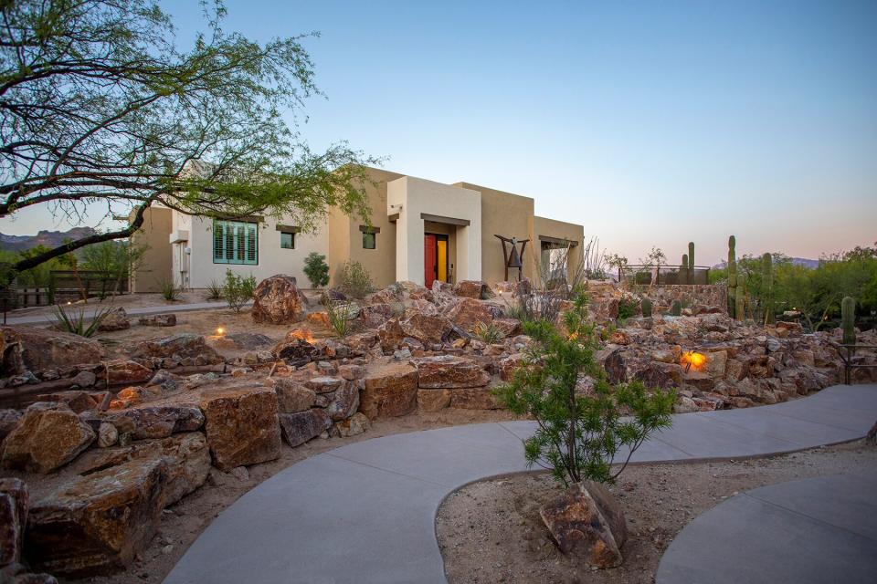 Exterior of the Reserve Residence at Canyon Ranch Tucson
