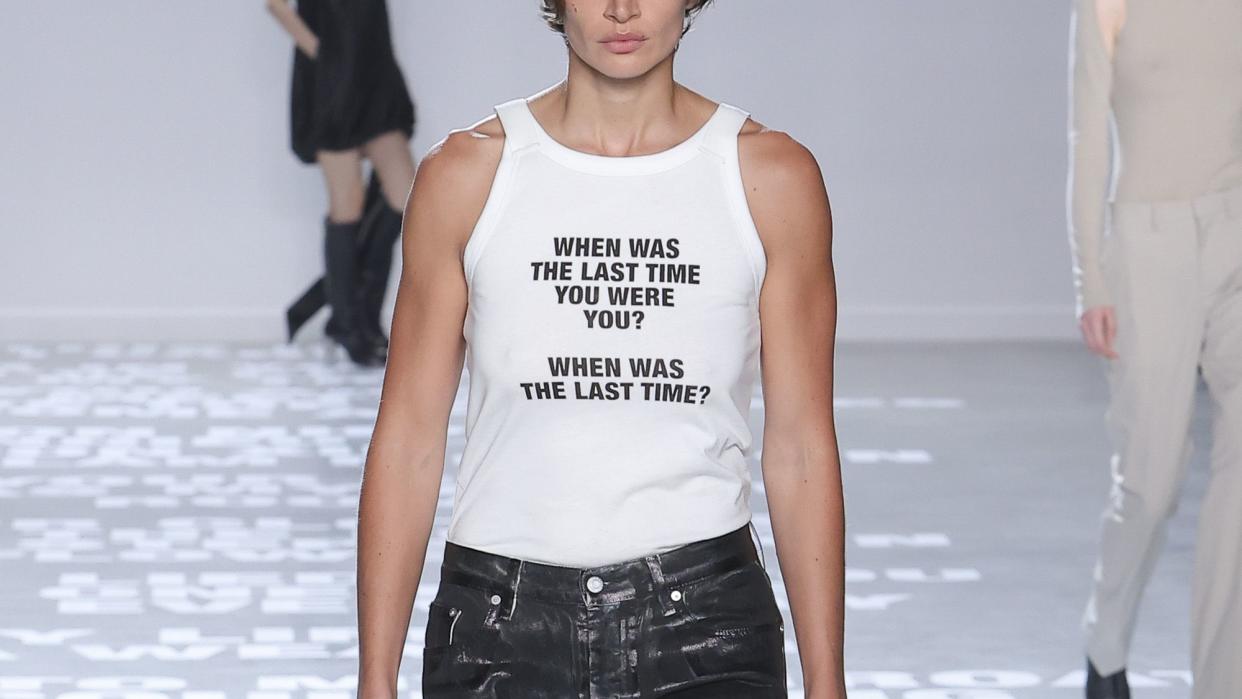 Photo credit: helmut lang