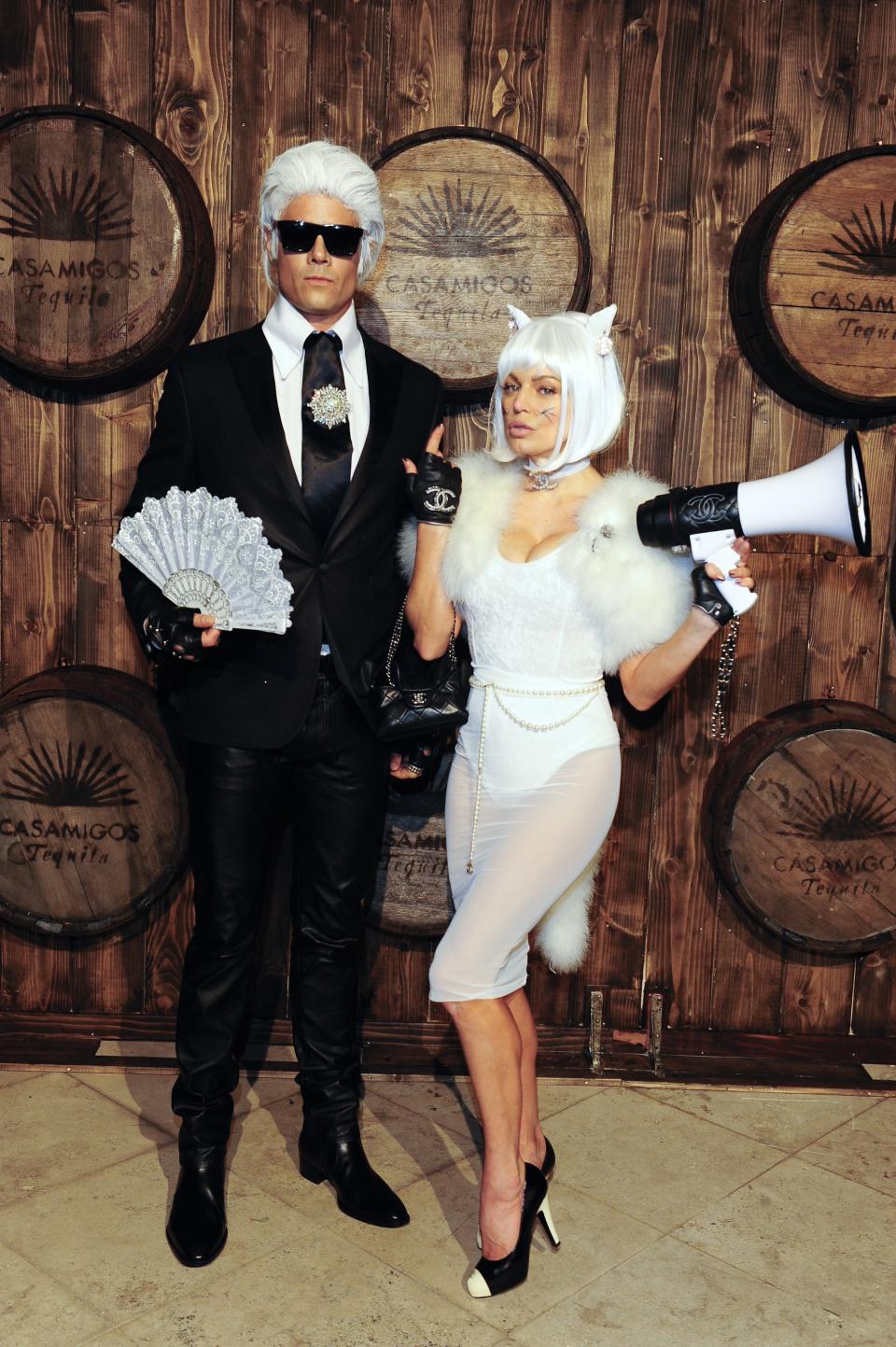 Fergie and Josh Duhamel: Karl Lagerfeld and Choupette