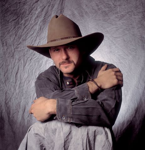 <p>Paul Natkin/Getty</p> Tim McGraw in 1994