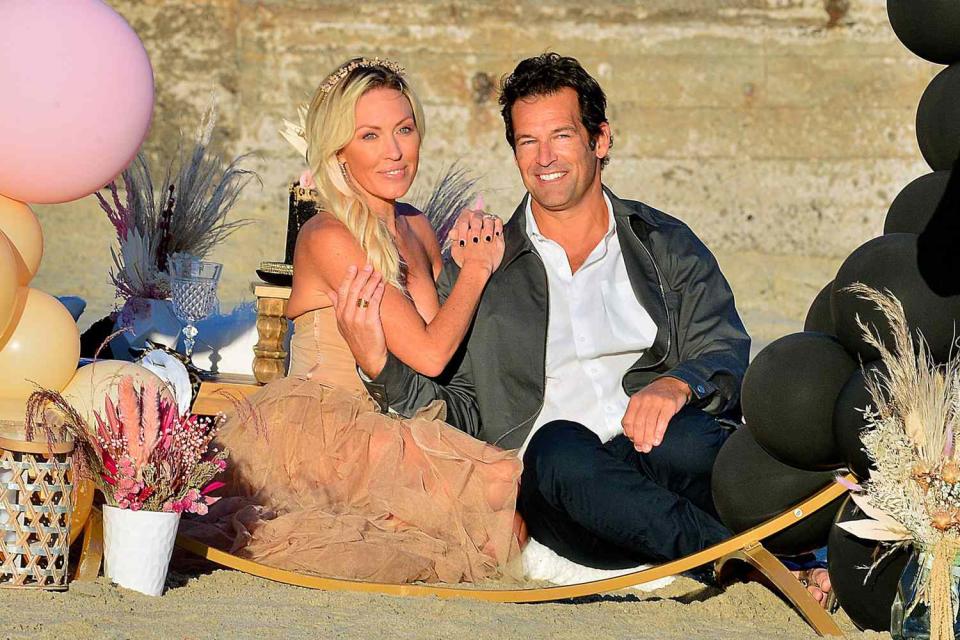 Braunwyn Windham-Burke Enjoys A Sunset Beach Picnic With Her Estranged Husband Sean To Celebrate Her First Sobriety Anniversary In California