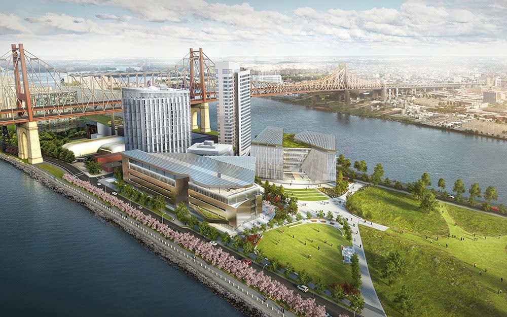 Graduate Hotel Roosevelt Island will sit at the entrance to the new Cornell Tech campus.