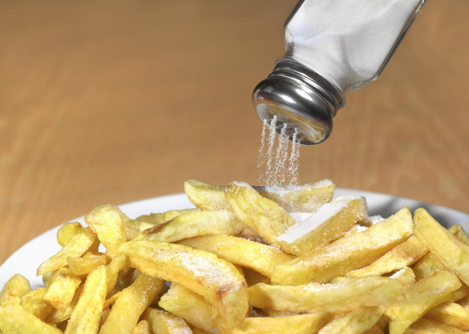 Foods high in salt are one of the most common culprits of a food addiction. (Getty Images)