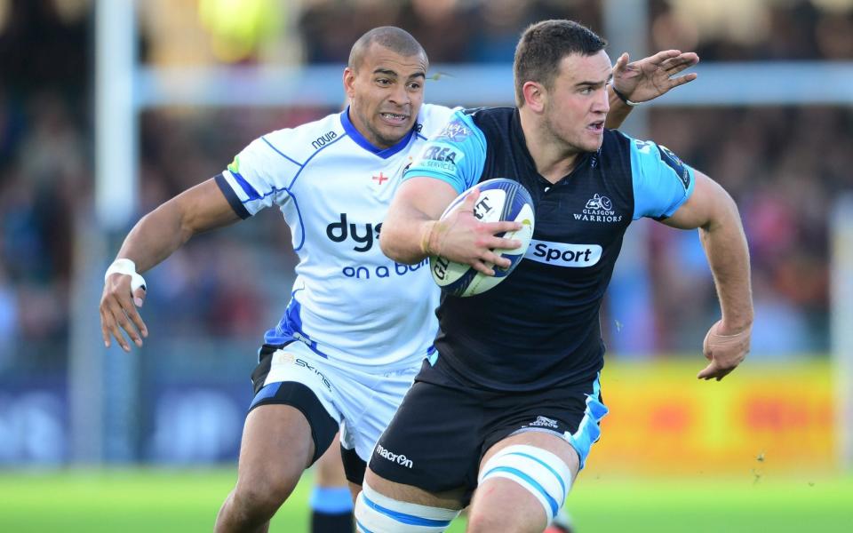 Adam Ashe in action for Glasgow - Getty Images Europe