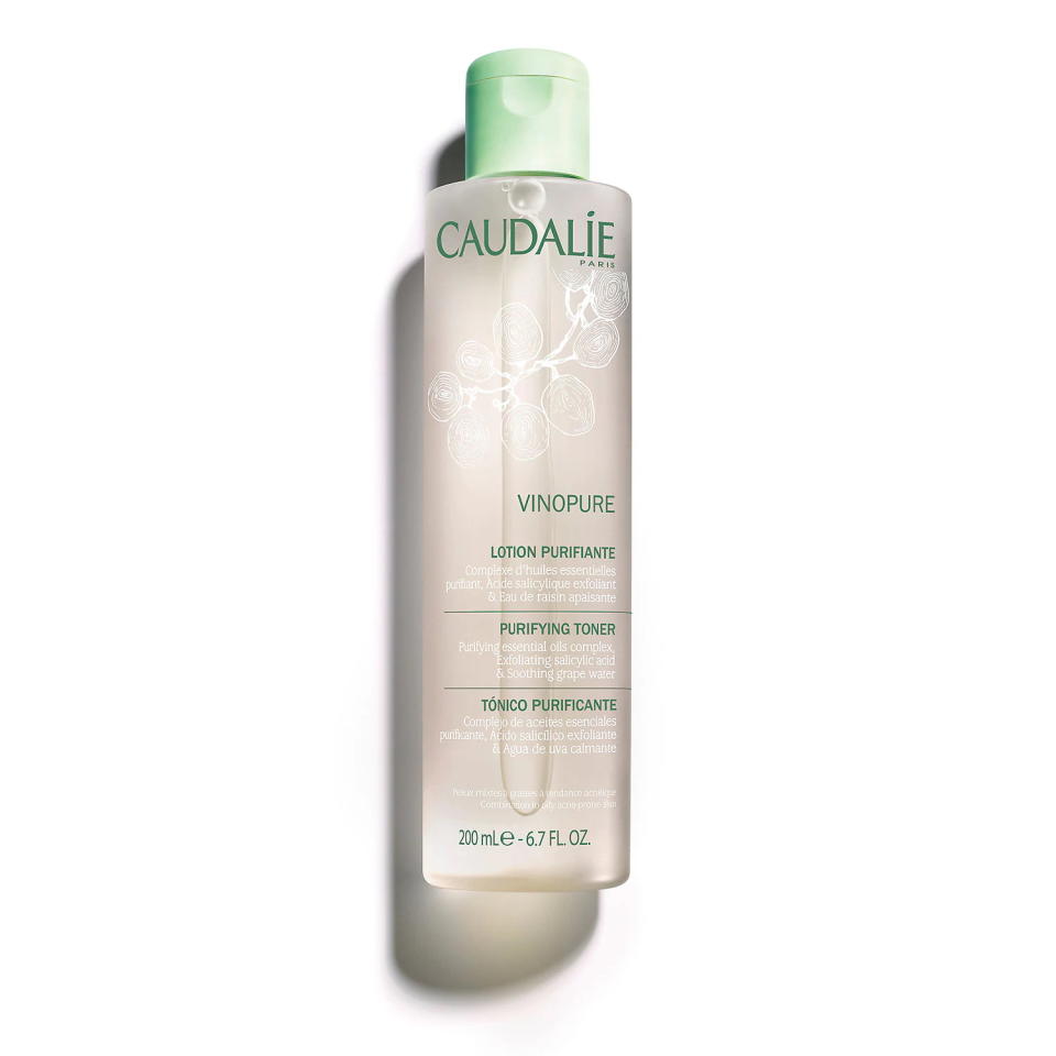 Caudalie Vinopure Natural Salicylic Acid Pore Minimizing Toner. Image via Sephora