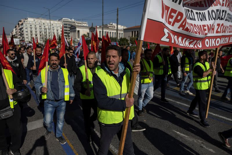 24-hour general strike in Greece
