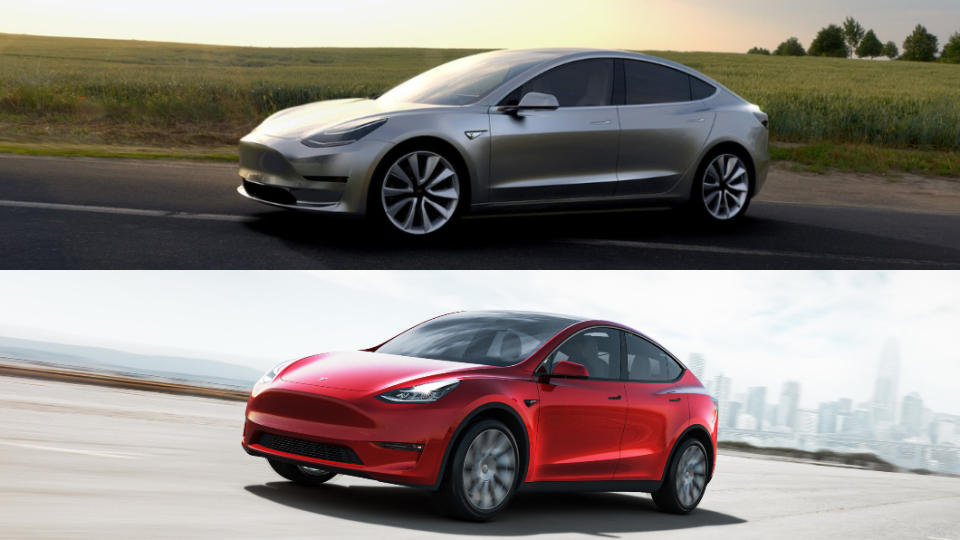 Model Y比起Model 3更受到市場的歡迎。(圖片來源/ Tesla)