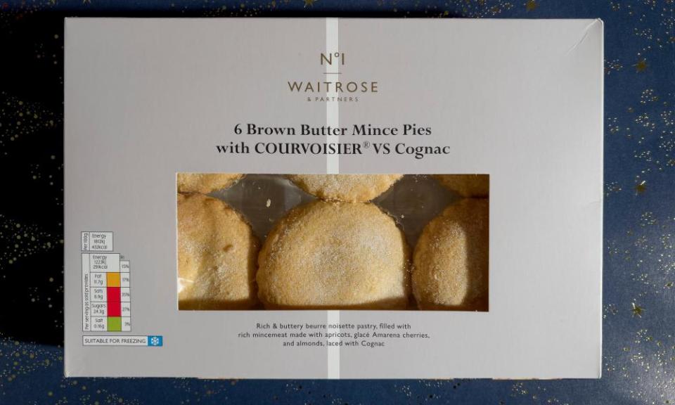 Ooooh, cognac-infused? The Waitrose No. 1 Brown Butter Mince Pie.