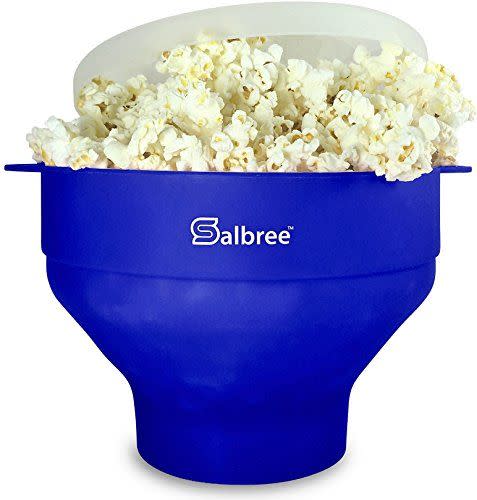 3) Salbree Collapsible Silicone Microwavable Bowl