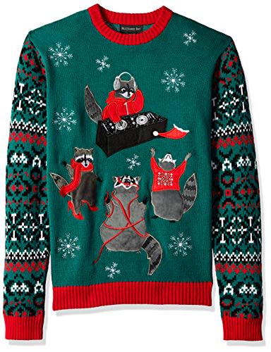 Raccoon Ugly Christmas Sweater