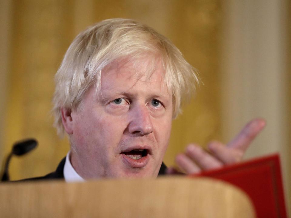 Boris Johnson: 'Everybody knows what he was doing': Matt Dunham/PA