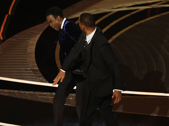 La bofetada de Will Smith a Chris Rock, uno de los momentos más polémicos en la ceremonia del Oscar/Archivo.