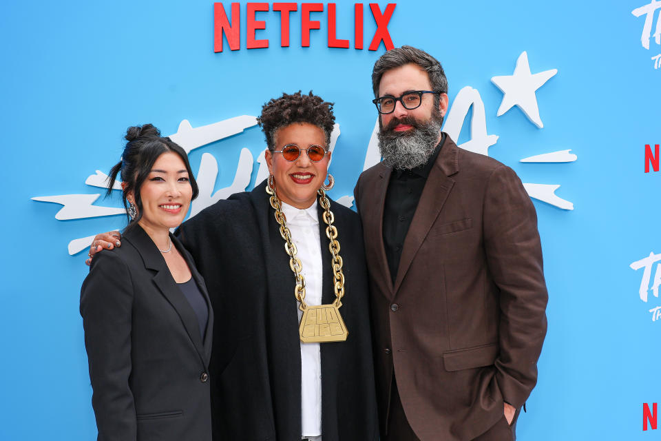 Lynn Wang, Brittany Howard and Jared Hess attend a special screening of Netflix's "Thelma the Unicorn"