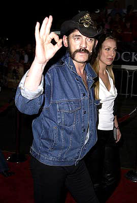 Lemmy of Motorhead at the Westwood premiere of Warner Brothers' Rock Star
