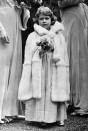 <p>Princess Elizabeth attends the wedding of Lady May Cambridge and Captain Henry Abel Smith (PA Archive) </p>