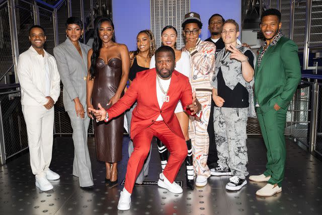 <p>Adela Loconte/Shutterstock</p> Larenz Tate, Caroline Chikezie, Patina Miller, LaToya Tonodeo, 50 Cent, Gianni Paolo, Michael Rainey Jr, Woody McClain, Gianni Paolo, and Lovell Adams-Gray