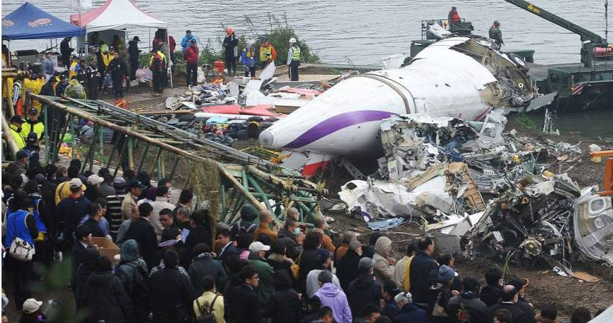 復興航空235號班機空難。（圖／報系資料照）