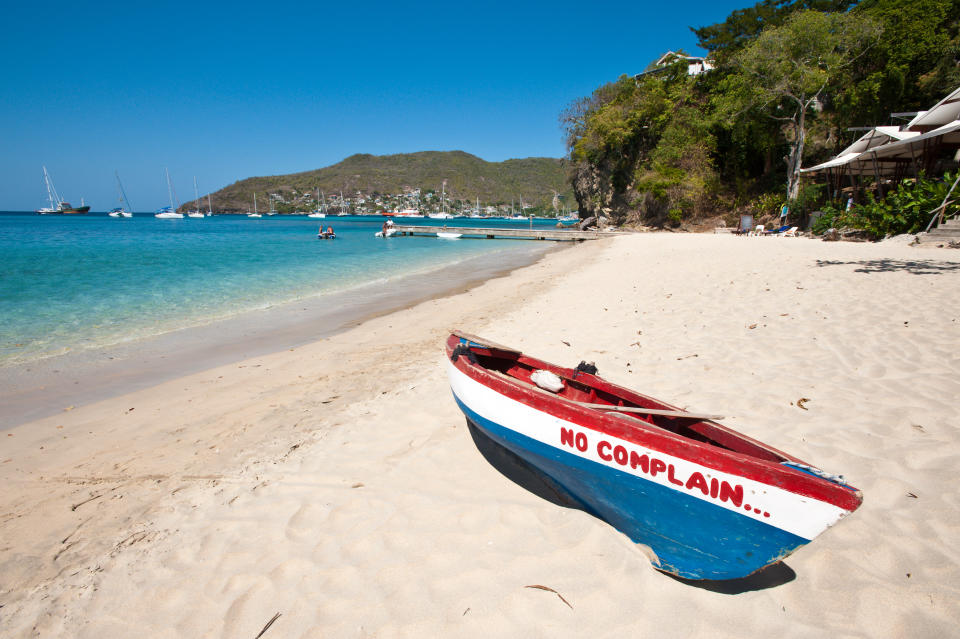 Bequia, an old whaling station, is often eclipsed by its star-studded neighbour, Mustique - This content is subject to copyright.